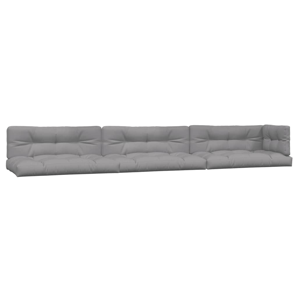 vidaXL 5-tlg. Garten-Sofagarnitur aus Paletten mit Kissen Akazienholz
