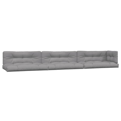 vidaXL 5-tlg. Garten-Sofagarnitur aus Paletten mit Kissen Akazienholz