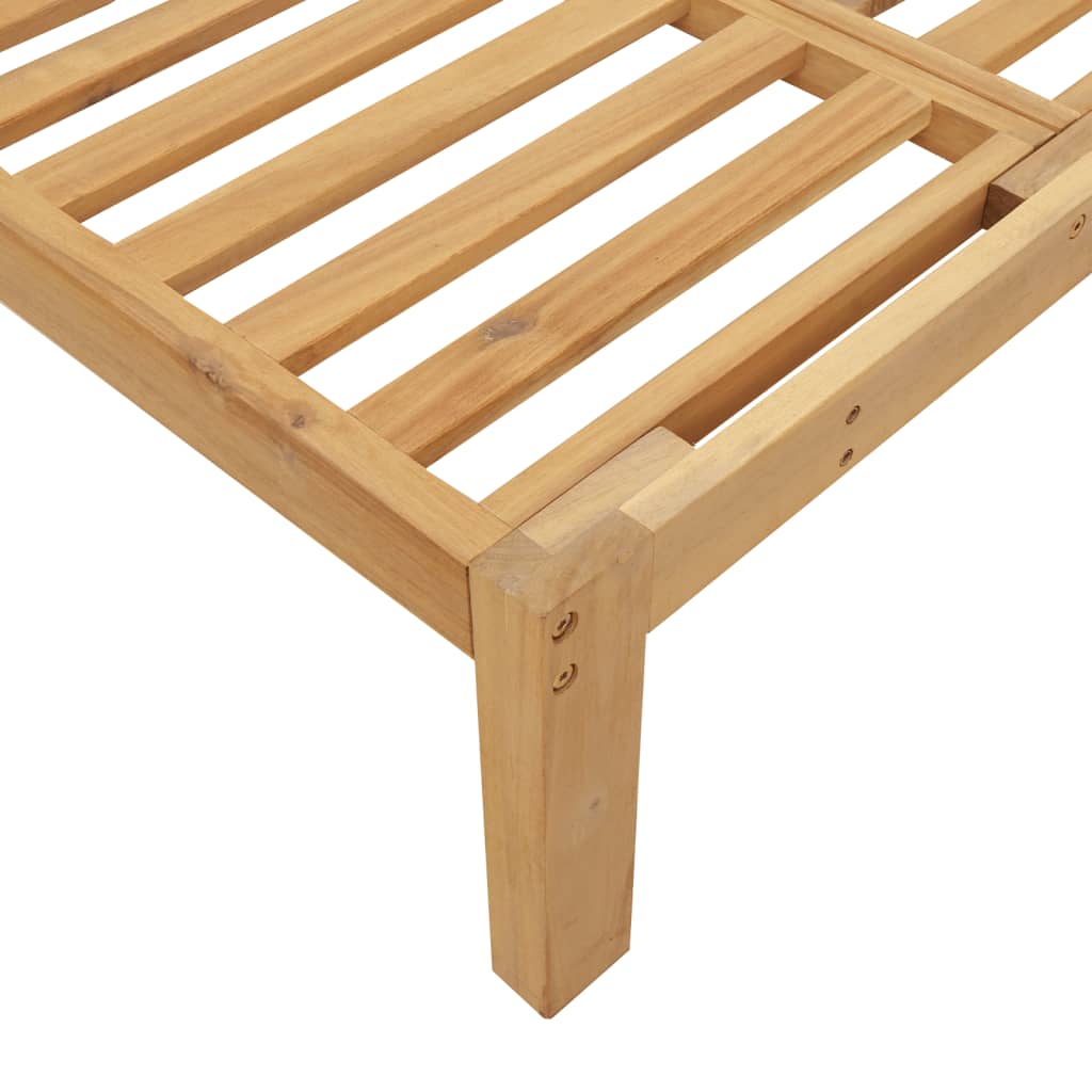 vidaXL 5-tlg. Garten-Sofagarnitur aus Paletten mit Kissen Akazienholz