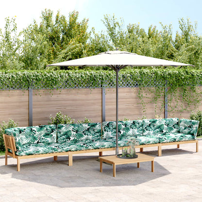 vidaXL Ensemble de canapé de jardin 5 pièces en palettes avec coussins bois d'acacia