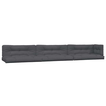 vidaXL 6-tlg. Garten-Sofagarnitur aus Paletten mit Kissen Akazienholz