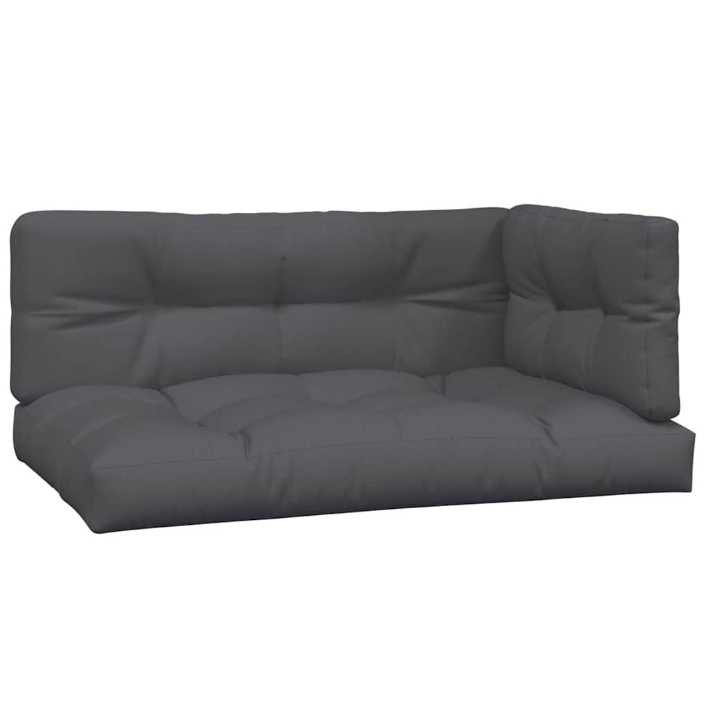vidaXL 6-tlg. Garten-Sofagarnitur aus Paletten mit Kissen Akazienholz