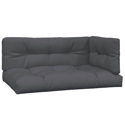 vidaXL 6-tlg. Garten-Sofagarnitur aus Paletten mit Kissen Akazienholz