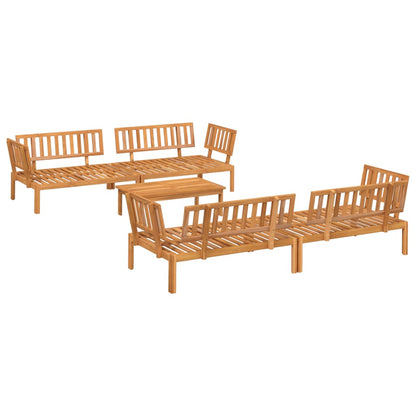 vidaXL Ensemble de canapé de jardin 5 pièces en bois de palette d'acacia massif