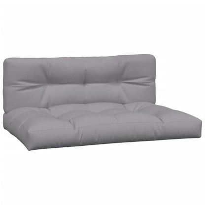 vidaXL Ensemble de canapés de jardin 4 pièces en palettes avec coussins Bois d'acacia