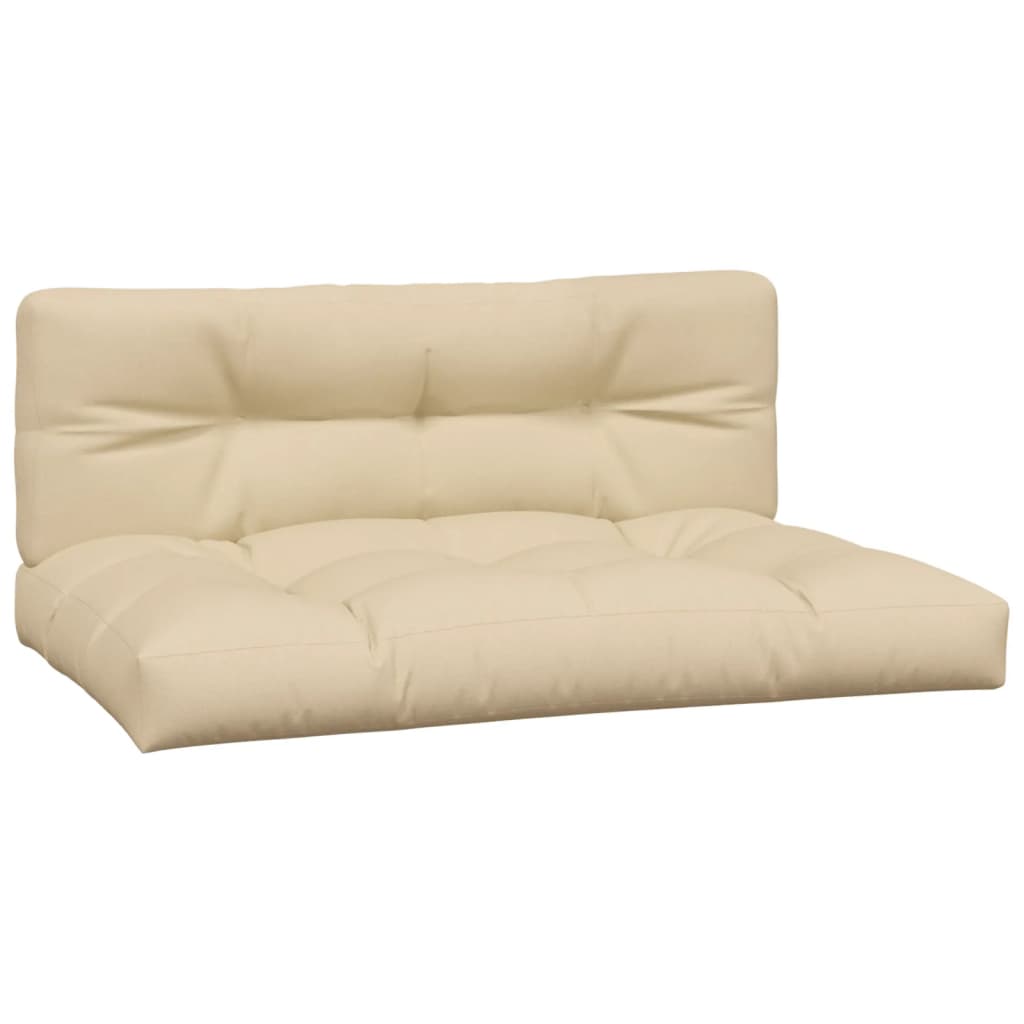 vidaXL Ensemble de canapé de jardin 5 pièces en palettes avec coussins bois d'acacia
