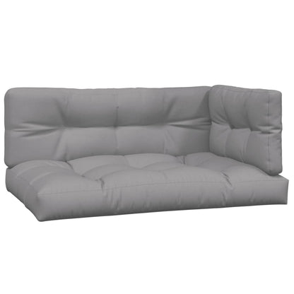 vidaXL 5-tlg. Garten-Sofagarnitur aus Paletten mit Kissen Akazienholz