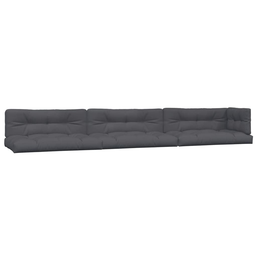 vidaXL 6-tlg. Garten-Sofagarnitur aus Paletten mit Kissen Akazienholz