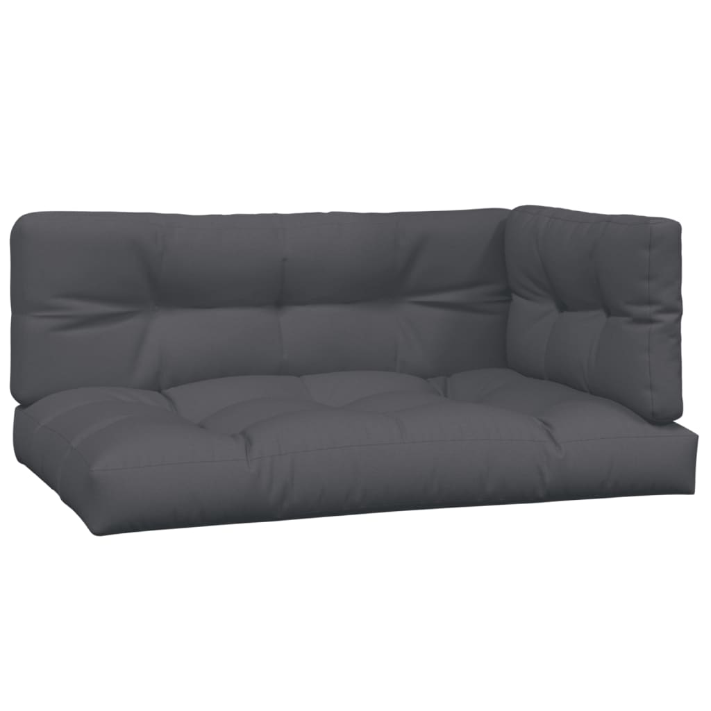 vidaXL 6-tlg. Garten-Sofagarnitur aus Paletten mit Kissen Akazienholz