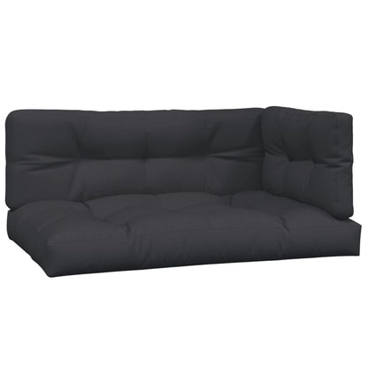 vidaXL 6-tlg. Garten-Sofagarnitur aus Paletten mit Kissen Akazienholz
