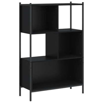 vidaXL Bücherregal Schwarz 72x28x109 cm Holzwerkstoff