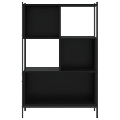 vidaXL Bücherregal Schwarz 72x28x109 cm Holzwerkstoff