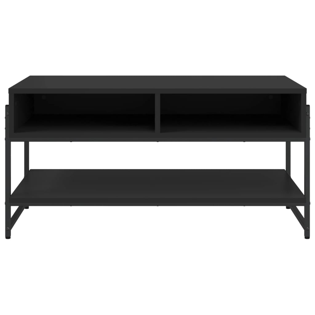 vidaXL Couchtisch Schwarz 90x50x45 cm Holzwerkstoff
