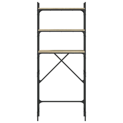 Waschmaschinenregal Sonoma-Eiche 67x25x163 cm Holzwerkstoff