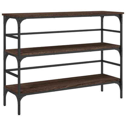 vidaXL Konsolentisch Braun Eichen-Optik 100x32x75 cm Holzwerkstoff