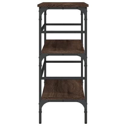 vidaXL Konsolentisch Braun Eichen-Optik 100x32x75 cm Holzwerkstoff