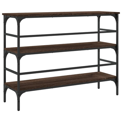 vidaXL Konsolentisch Braun Eichen-Optik 100x32x75 cm Holzwerkstoff