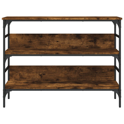 vidaXL Konsolentisch Räuchereiche 100x32x75 cm Holzwerkstoff