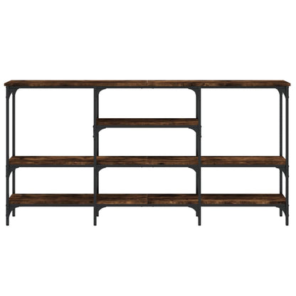vidaXL Konsolentisch Räuchereiche 160x29x80 cm Holzwerkstoff