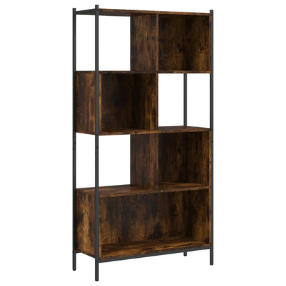 vidaXL Bücherregal Räuchereiche 72x28x172 cm Holzwerkstoff