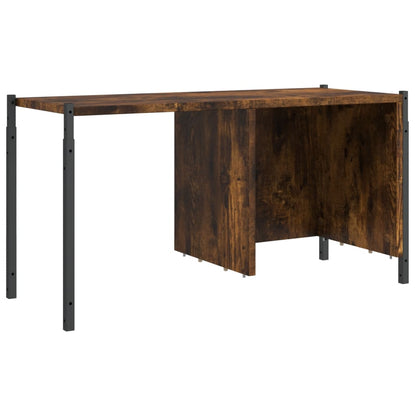 vidaXL Bücherregal Räuchereiche 72x28x172 cm Holzwerkstoff