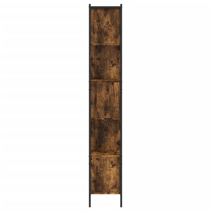 vidaXL Bücherregal Räuchereiche 102x28x172 cm Holzwerkstoff