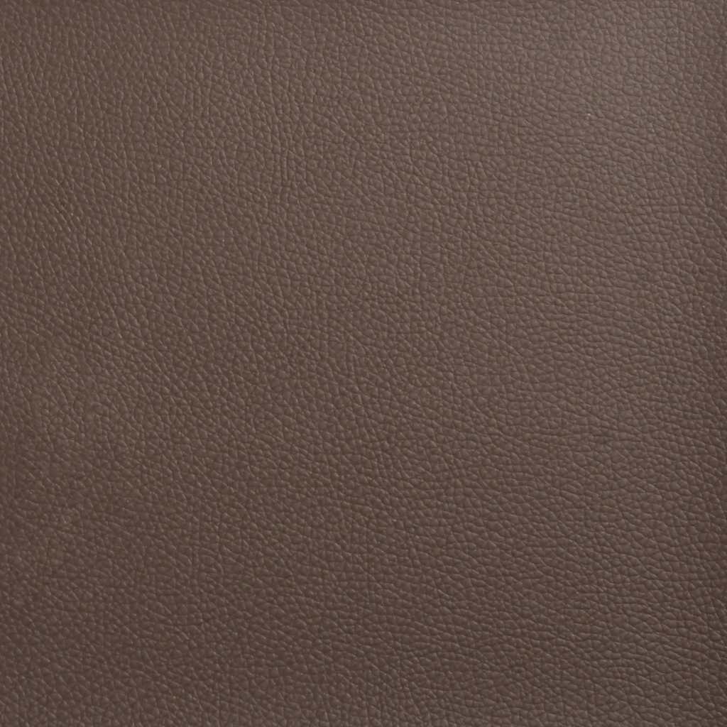 Bettgestell ohne Matratze "Hvar" Braun 100x200 cm Kunstleder