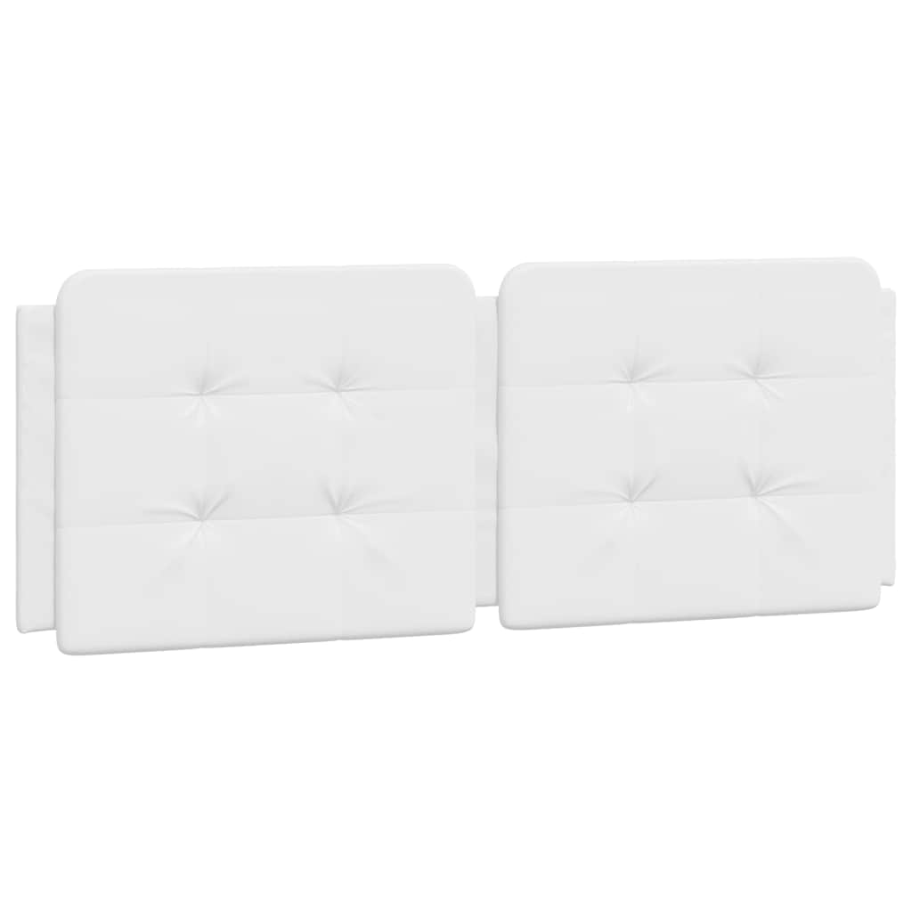 Bettgestell ohne Matratze "Zadar" Weiß 140x200 cm Kunstleder