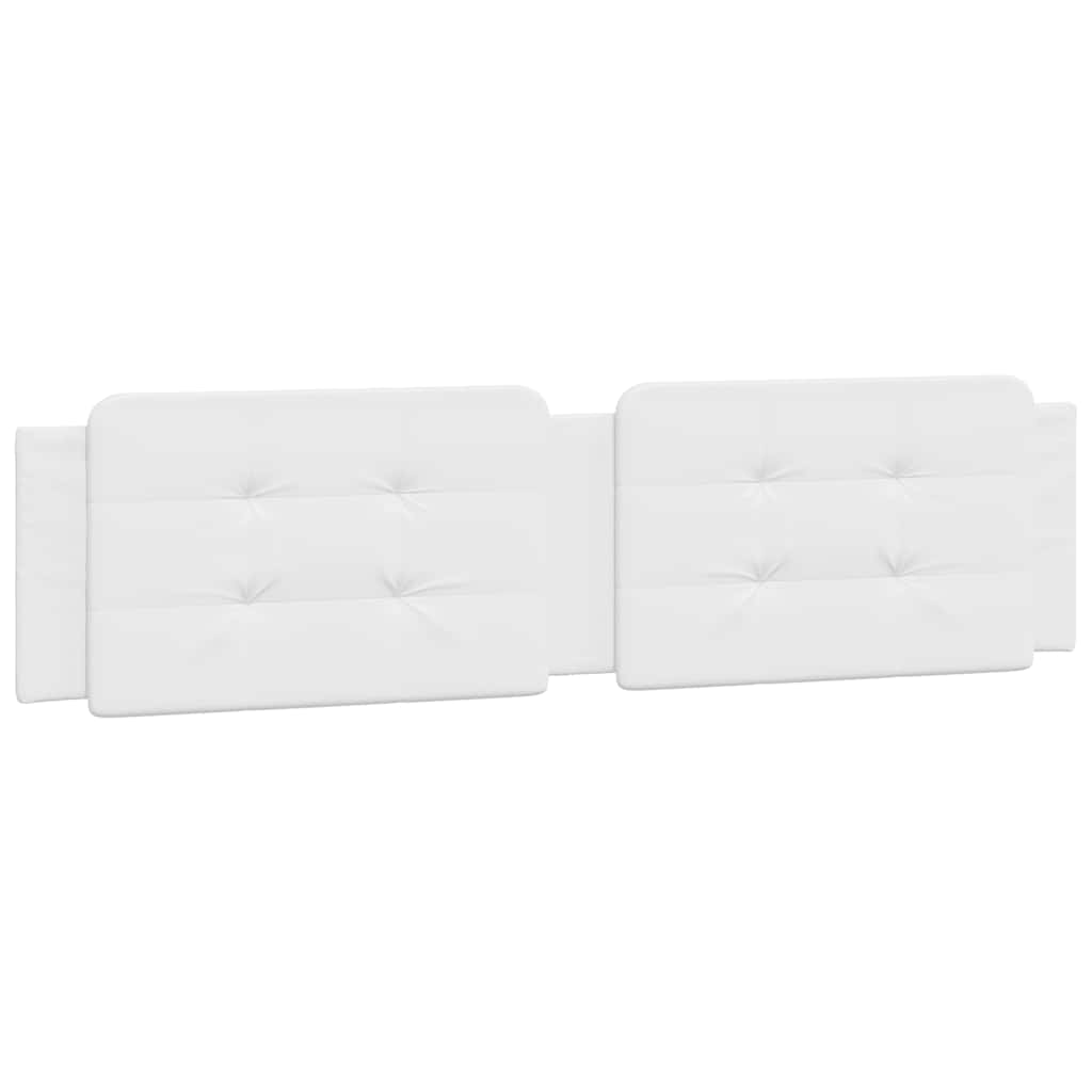 Bettgestell ohne Matratze "Zadar" Weiß 200x200 cm Kunstleder