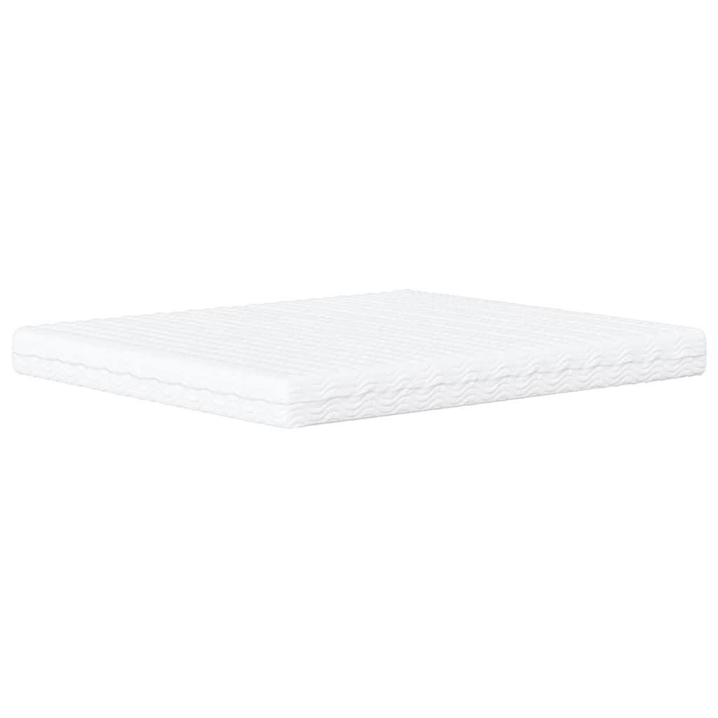 vidaXL Bett mit Matratze "Hanko" Dunkelgrün 180x200 cm Samt