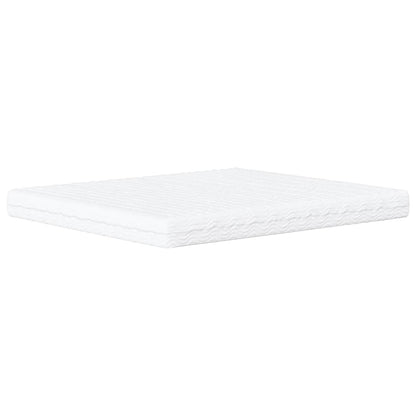 vidaXL Bett mit Matratze "Hanko" Dunkelgrün 180x200 cm Samt