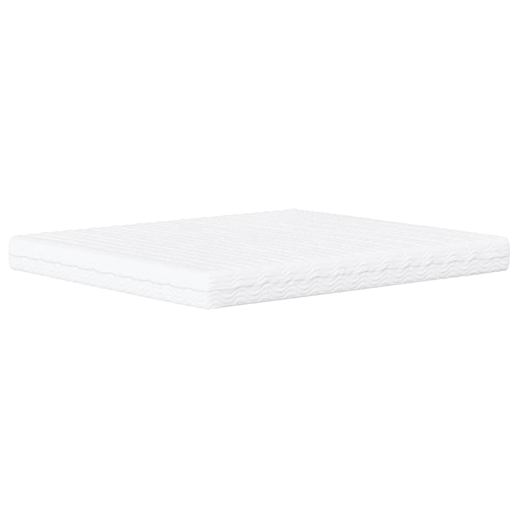 vidaXL Bett "Viana" mit Matratze Braun 180x200 cm Kunstleder