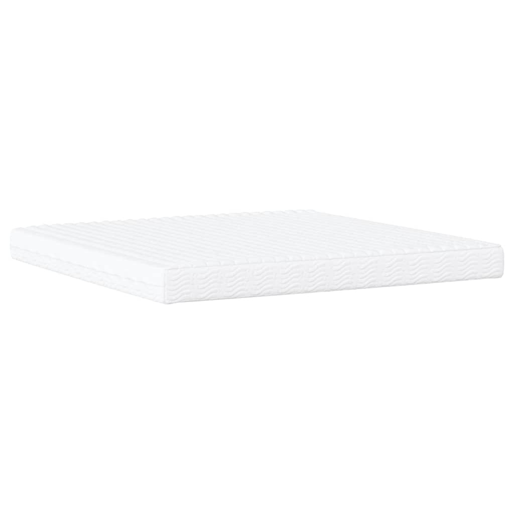 vidaXL Lit « Viana » avec matelas marron 200x200 cm en similicuir