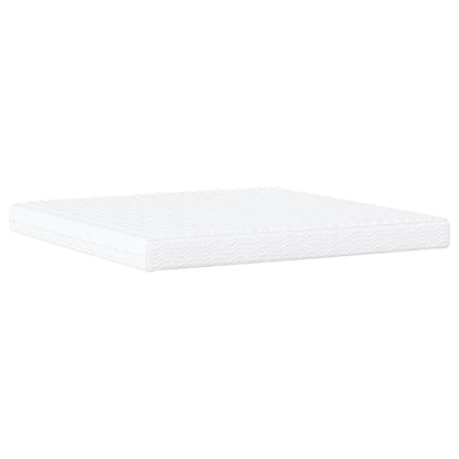 vidaXL Lit « Viana » avec matelas marron 200x200 cm en similicuir