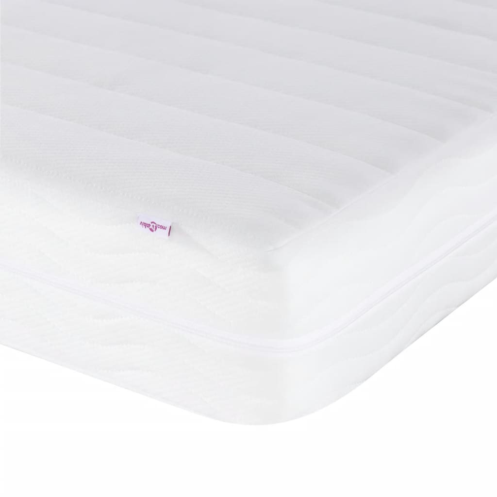 vidaXL Lit « Viana » avec matelas marron 200x200 cm en similicuir