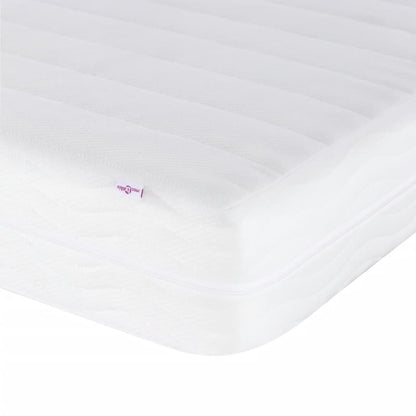 vidaXL Lit « Viana » avec matelas marron 200x200 cm en similicuir