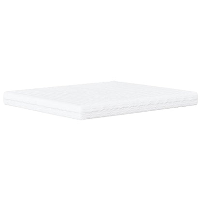 vidaXL Bett mit Matratze "Zadar" Cappuccino-Braun 180x200 cm Kunstleder