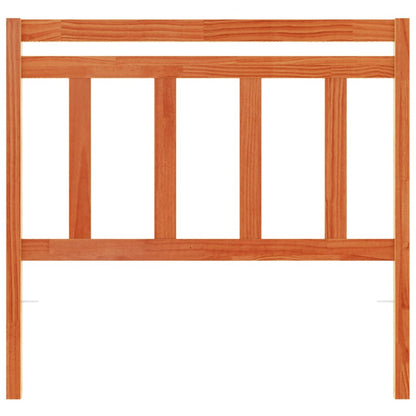 vidaXL Kopfteil Wachsbraun 100 cm Massivholz Kiefer