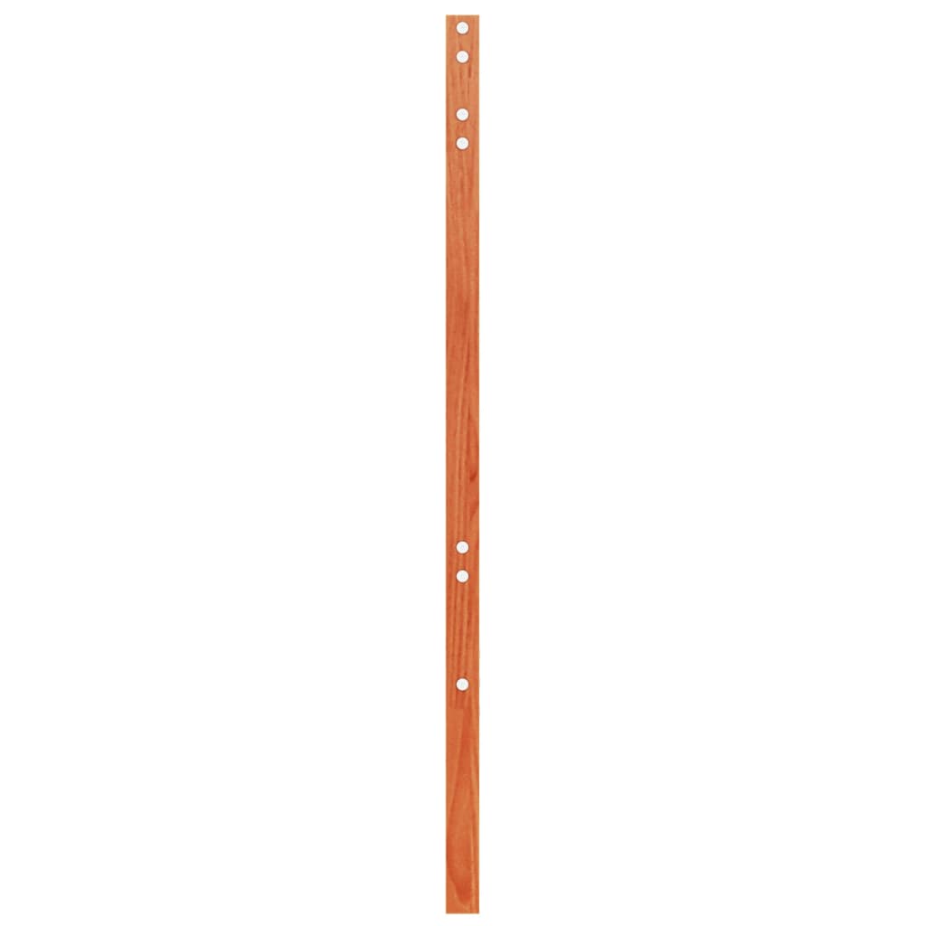 vidaXL Kopfteil Wachsbraun 100 cm Massivholz Kiefer
