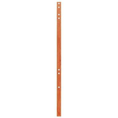 vidaXL Kopfteil Wachsbraun 100 cm Massivholz Kiefer