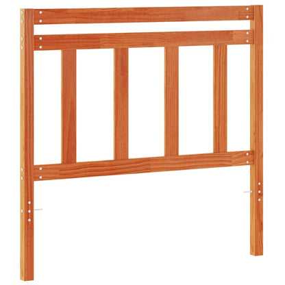 vidaXL Kopfteil Wachsbraun 100 cm Massivholz Kiefer