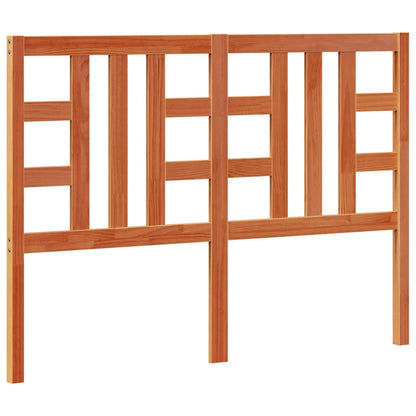 vidaXL Kopfteil Wachsbraun 135 cm Massivholz Kiefer