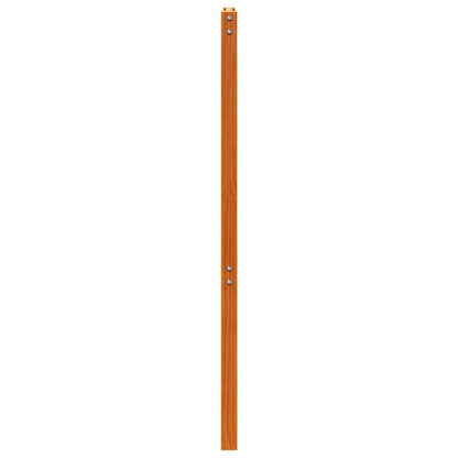 vidaXL Kopfteil Wachsbraun 135 cm Massivholz Kiefer