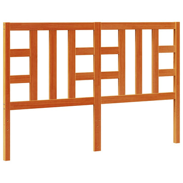 vidaXL Kopfteil Wachsbraun 150 cm Massivholz Kiefer