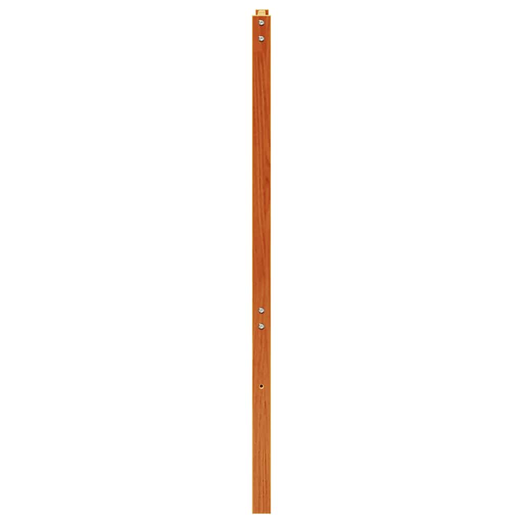 vidaXL Kopfteil Wachsbraun 150 cm Massivholz Kiefer