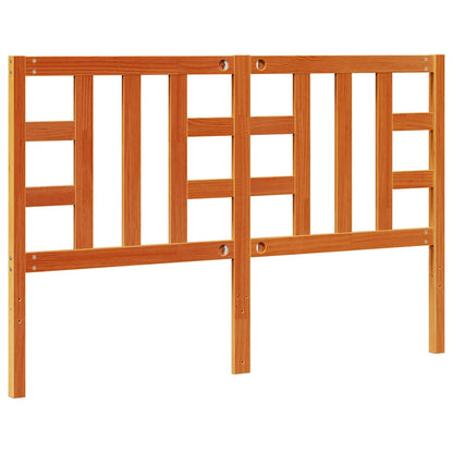 vidaXL Kopfteil Wachsbraun 150 cm Massivholz Kiefer