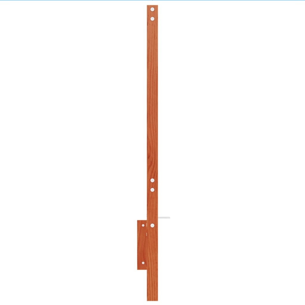 vidaXL Kopfteil Wachsbraun 150 cm Massivholz Kiefer