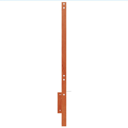 vidaXL Kopfteil Wachsbraun 150 cm Massivholz Kiefer