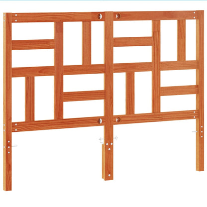 vidaXL Kopfteil Wachsbraun 160 cm Massivholz Kiefer