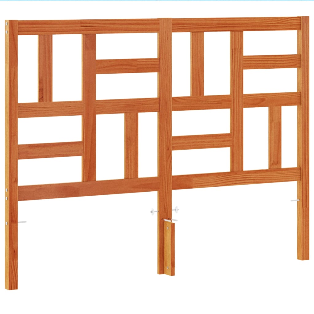 vidaXL Kopfteil Wachsbraun 180 cm Massivholz Kiefer